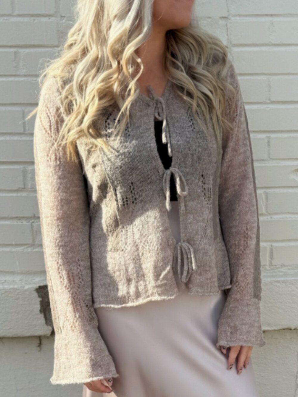 Sylvie Cardigan | Taupe